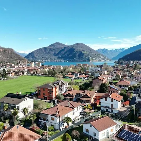 Casa Del Sole - Free Private Parking Lägenhet Besano